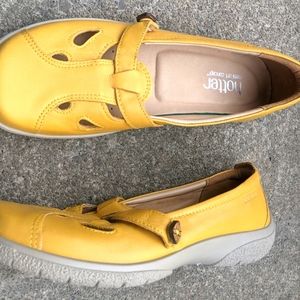 NEW Hotter Comfort Concept Shoes Yellow Size 6.5
